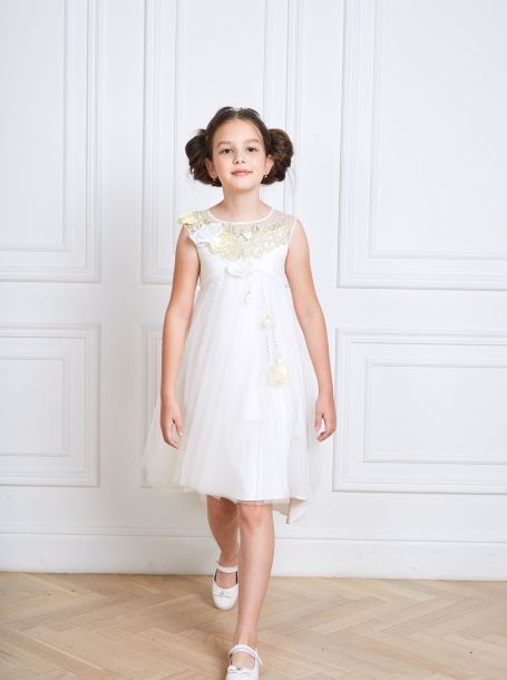 Фото1: 551.43 Платье белое для девочки