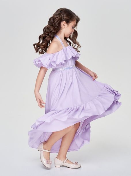 Фото3: 1151.2.43 Лавандовое воздушное платье