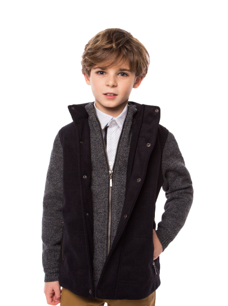 Фото1: Мягкая куртка для мальчика