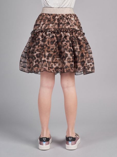 Фото4: Нарядная юбка с воланами
