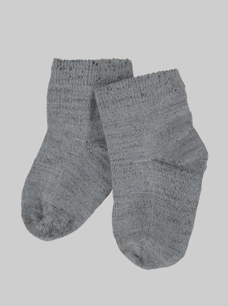 Фото1: Детские серые носки