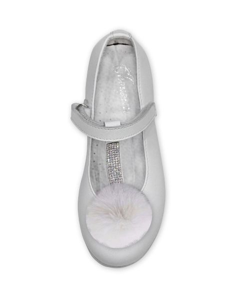 Фото1: 613321876 Белые туфли для девочки