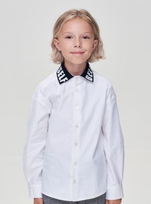 Фото1: картинка 29.109 Сорочка верхняя с принтом для мальчика Choupette - одевайте детей красиво!