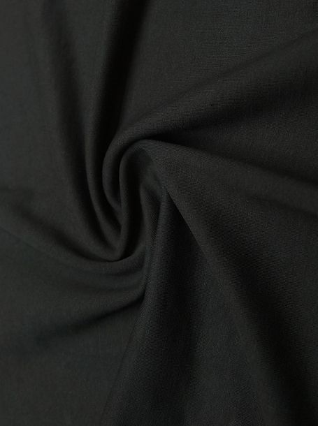 Фото2: Костюм из футера (куртка и брюки) с принтами и декорами,  черный от Choupette 