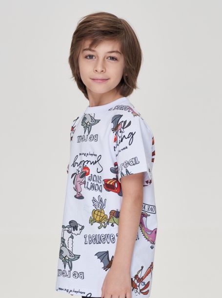 Фото2: картинка 30.109 Джемпер-футболка, фирменный принт Choupette - одевайте детей красиво!