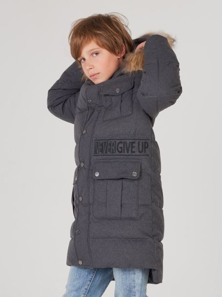 Фото3: Теплое пальто для мальчика