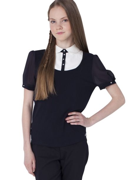 Фото1: 318.31 Трикотажная блузка для девочки