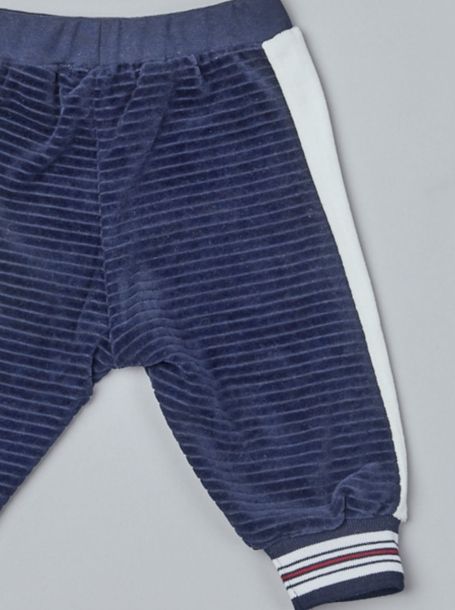 Фото2: Синие мягкие штаны для мальчика