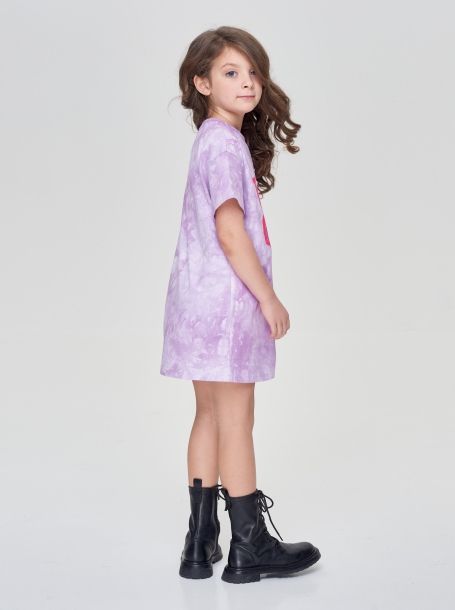 Фото4: Фиолетовое платье туника