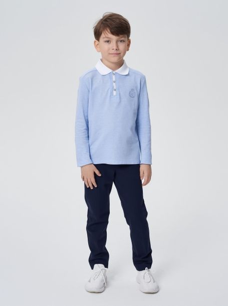 Фото10: Голубая рубашка для мальчика