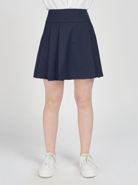 Фото2: Синяя школьная юбка