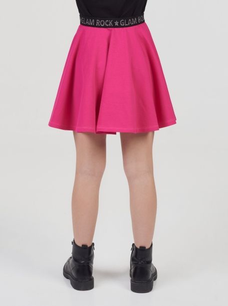 Фото5: Розовая короткая юбка для девочки