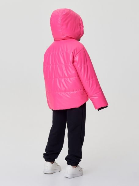 Фото5: картинка 786.20 Куртка на синтепоне , малиновый Choupette - одевайте детей красиво!