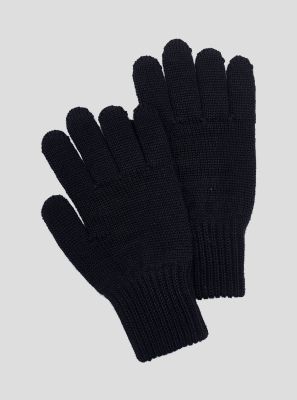Фото1: Черные перчатки для детей