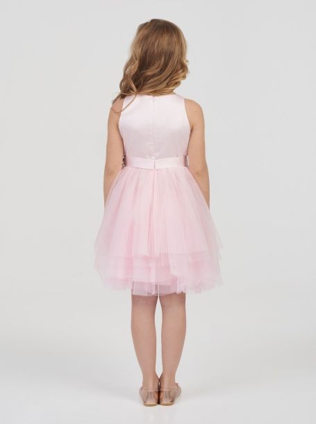 Фото2: Розовое нарядное пышное платье