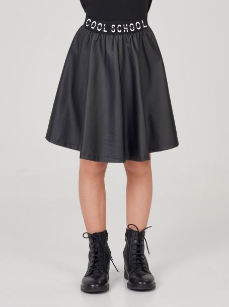 Фото2: Черная школьная юбка для девочки