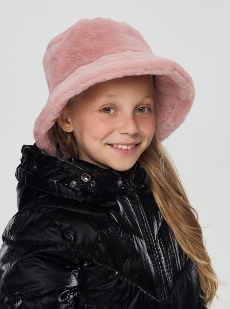 Фото3: Розовая шляпа для девочки