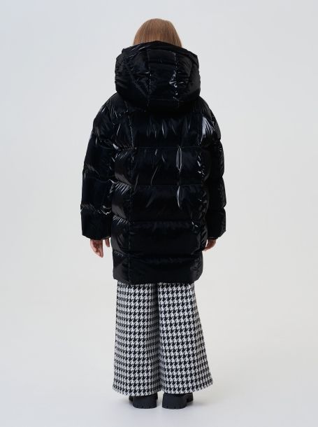 Фото6: картинка 751.20 Пальто пуховое, черный Choupette - одевайте детей красиво!