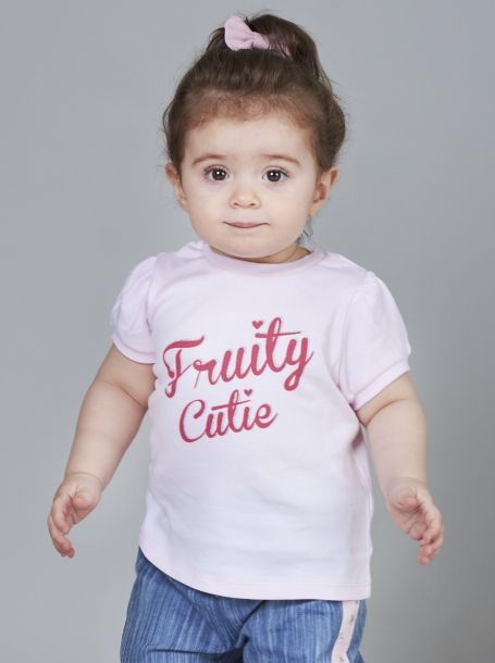 Фото2: Розовая детская футболка