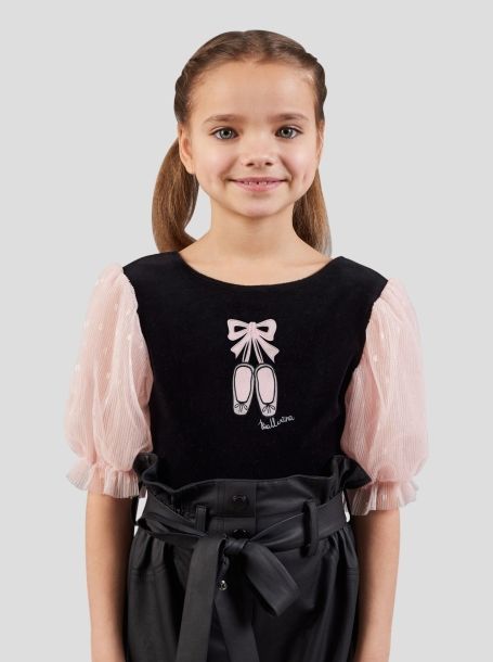 Фото1: 35.89 Трикотажная блузка для девочки