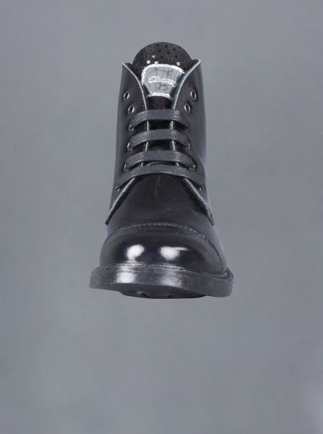 Фото5: Черные детские ботинки