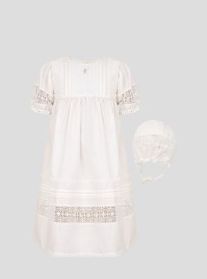 Фото1: картинка 1583.43 Крестильная рубашка ,для дев. Choupette - одевайте детей красиво!