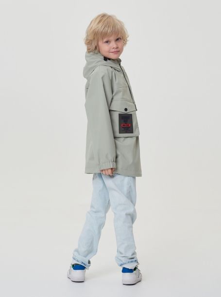 Фото5: картинка 782.20 Куртка -Ветровка, хаки Choupette - одевайте детей красиво!