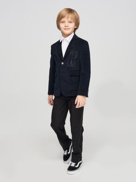 Фото4: Нарядный пиджак с вышивкой для мальчика