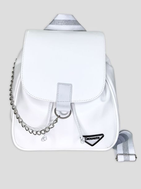 Фото1: 580.151.0089 Белый рюкзак для девочки
