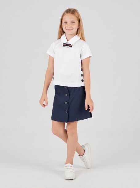 Фото7: Школьная блузка для девочки