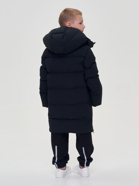 Фото5: картинка 713.20 Пальто пуховое, удлиненное, черновый винил Choupette - одевайте детей красиво!