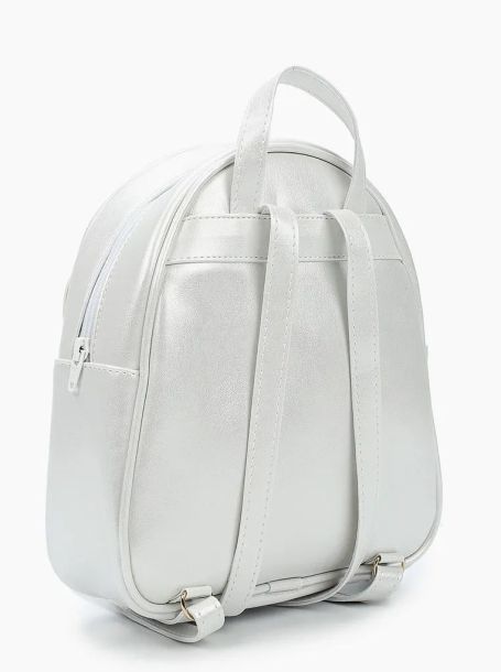 Фото2: Белый рюкзак с мишкой
