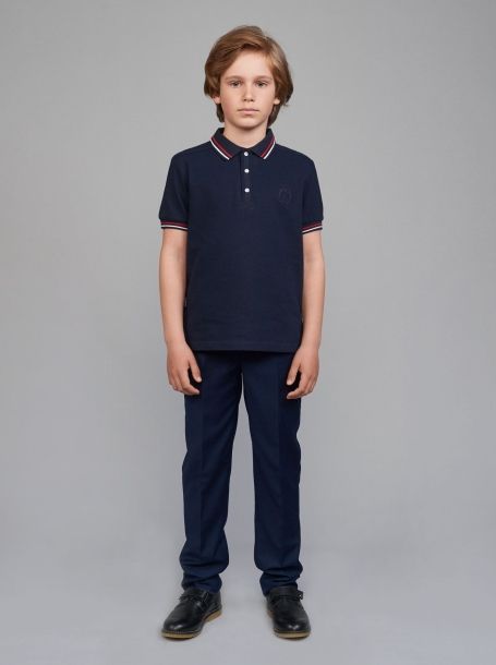 Фото5: Синяя рубашка для мальчика
