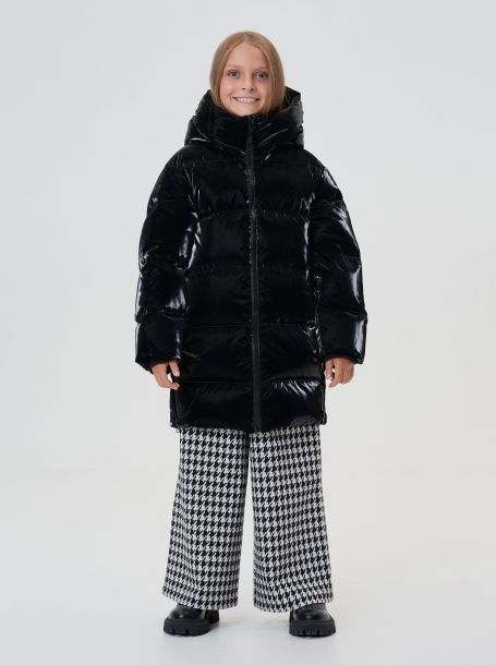 Фото2: картинка 751.20 Пальто пуховое, черный Choupette - одевайте детей красиво!