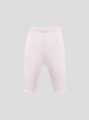 Фото1: Розовые брюки лосины для девочки