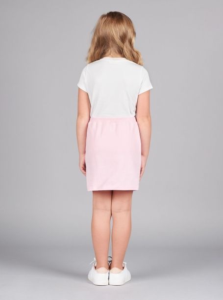 Фото3: Трикотажная розовая юбка