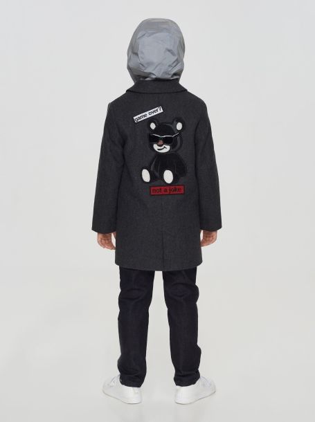 Фото4: Пальто с капюшоном для мальчика