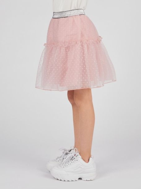 Фото3: 46.89 Розовая пышная юбка для девочки