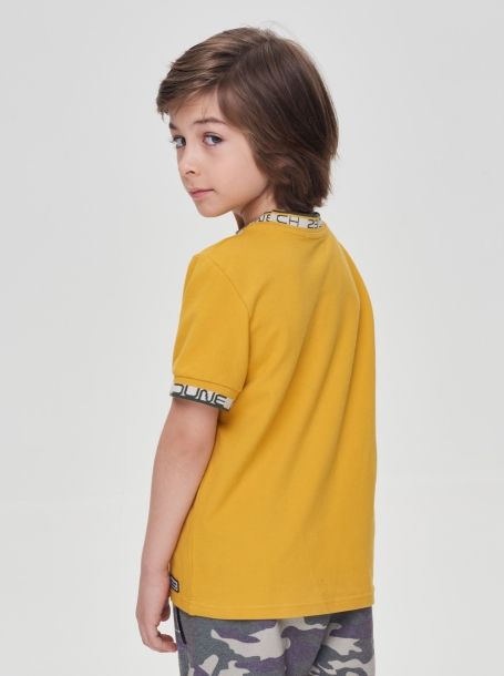 Фото4: картинка 03.107 Джемпер-футболка с декором, карри Choupette - одевайте детей красиво!