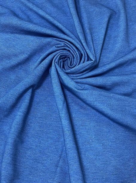 Фото2: Костюм трикотажный под джинсу (куртка и брюки), голубой от Choupette 