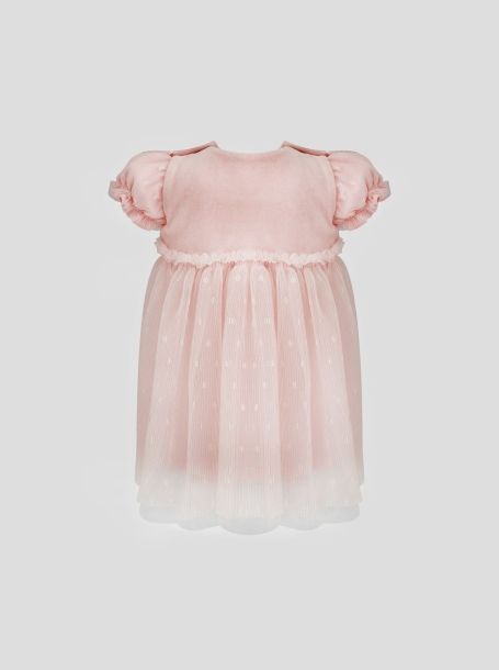 Фото2: 79.89 Нарядное розовое платье с декором