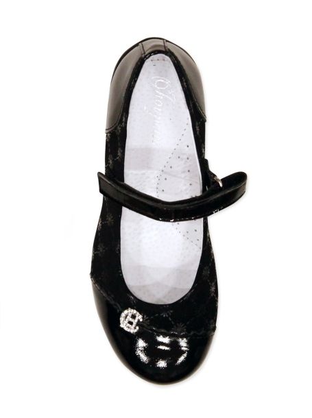 Фото1: 613301771 Черные туфли для девочек