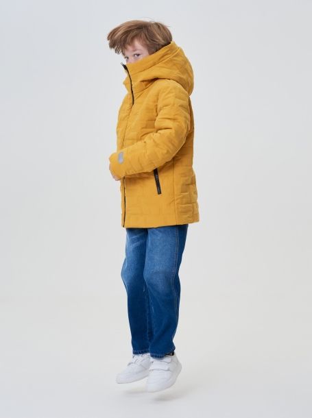 Фото5: картинка 758.20 Куртка из термостежки, охра Choupette - одевайте детей красиво!
