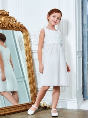 Фото1: 591.43 Белое детское платье