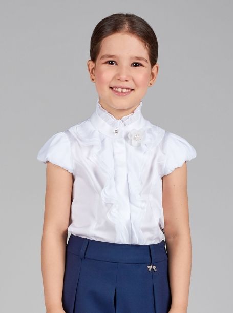 Фото1: 203.7.31 Детская блузка с оборками