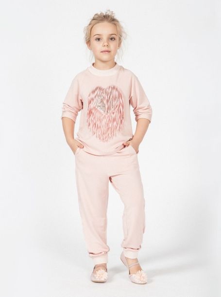 Фото1: 232.49 Розовый детский свитер