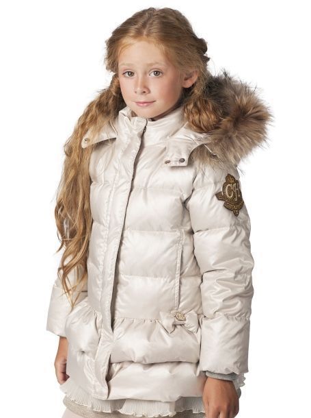 Фото1: Куртка пуховая для девочки зимняя