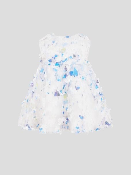 Фото2: картинка 1306.43 Платье нарядное с 3D эффектом,голубой Choupette - одевайте детей красиво!