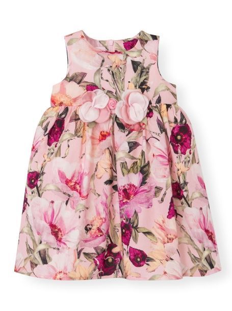 Фото3: Нарядное платье с цветами