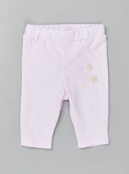 Фото2: Розовые брюки для девочки